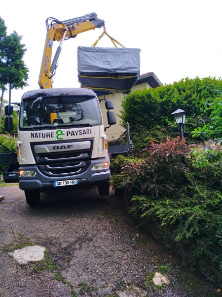 Livraison spa Nature et paysage