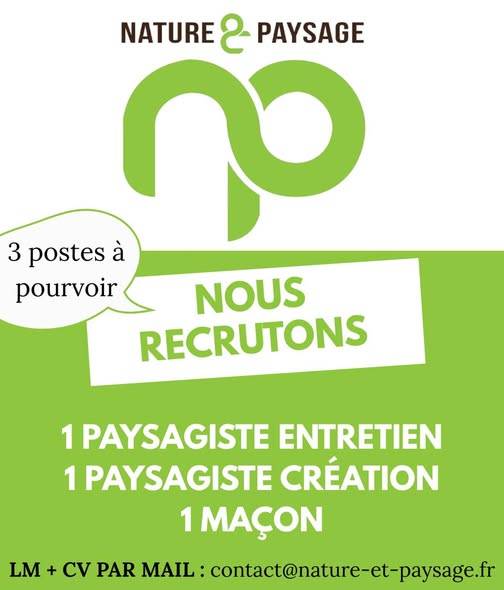 poste paysagiste